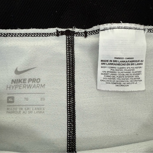 Women’s Nike Pro Hyperwarm Training Ombré Workout Athletic Leggings XL - Picture 13 of 16